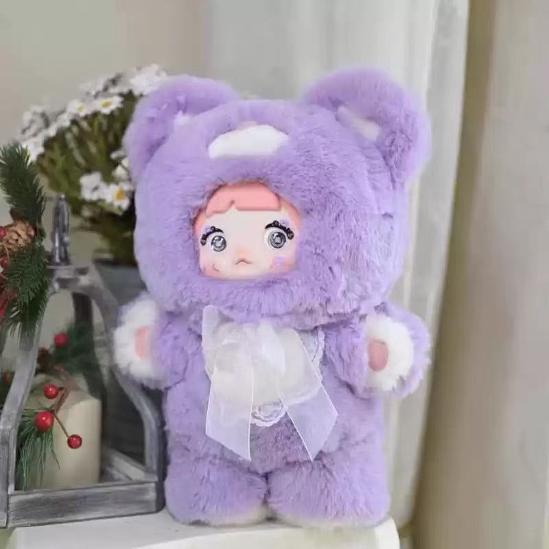 NOMMI 400% -V1 Good Night Bear Plush Series Blind Box【HiToys】