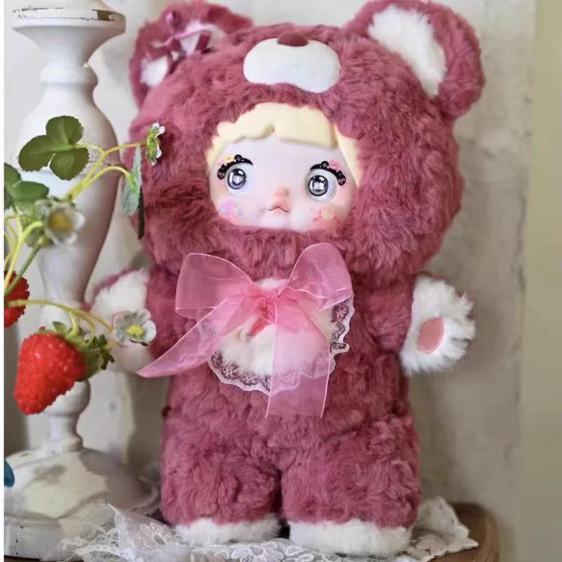 NOMMI 400% -V1 Good Night Bear Plush Series Blind Box【HiToys】