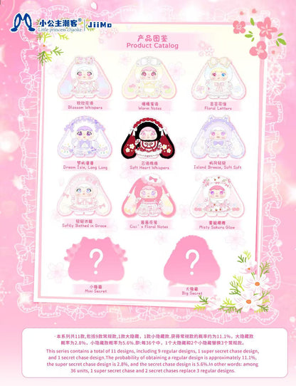 Jiimo 400% -"Flower Isle Letters"  Blind Box