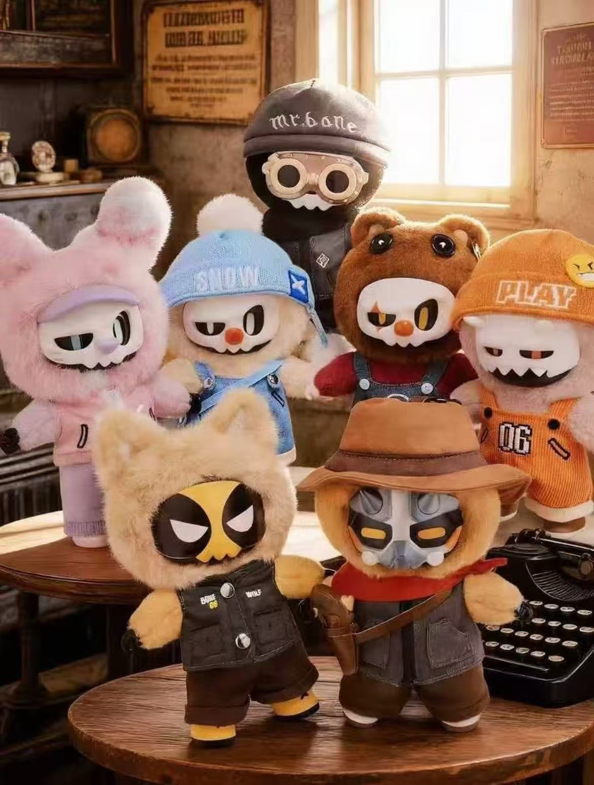 MR.BONE Buddies Plush SeriesBlind Box