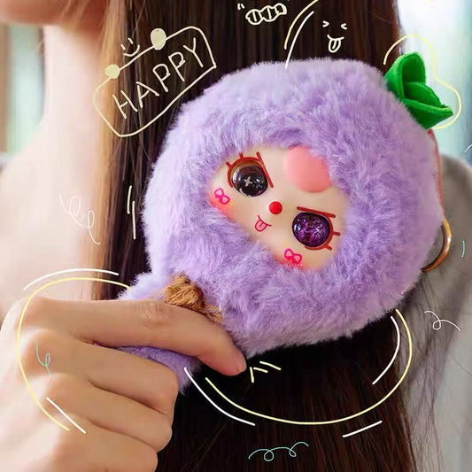 <BUY 3 OPEN 4>Baby Three Brush Your Hair Plush toy doll/comb/hairbrush