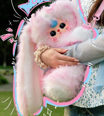 Baby Three Hugging Baby 400% Backpack Plush toy doll