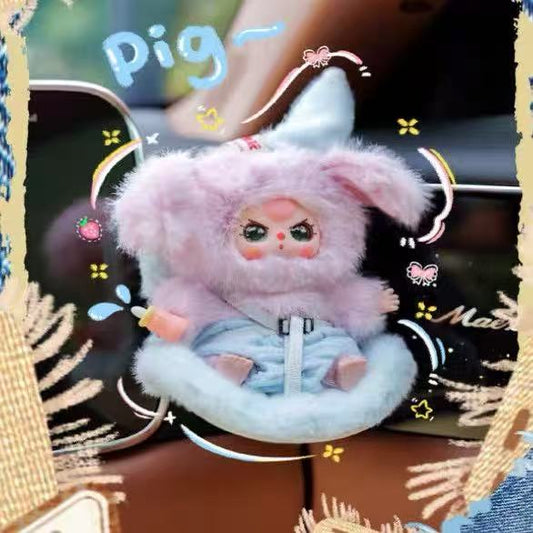 Baby Three Vehicle mounted Baby Plush toy doll