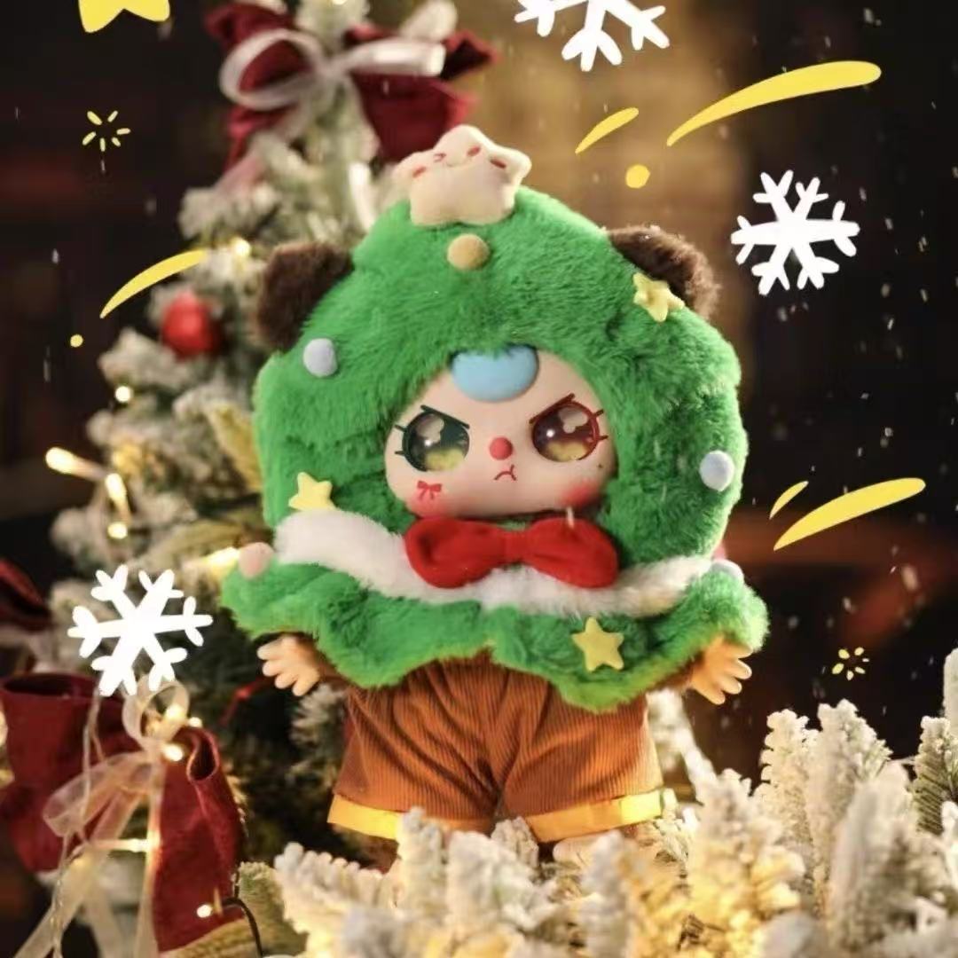 Baby Three Christmas 400% Plush toy doll