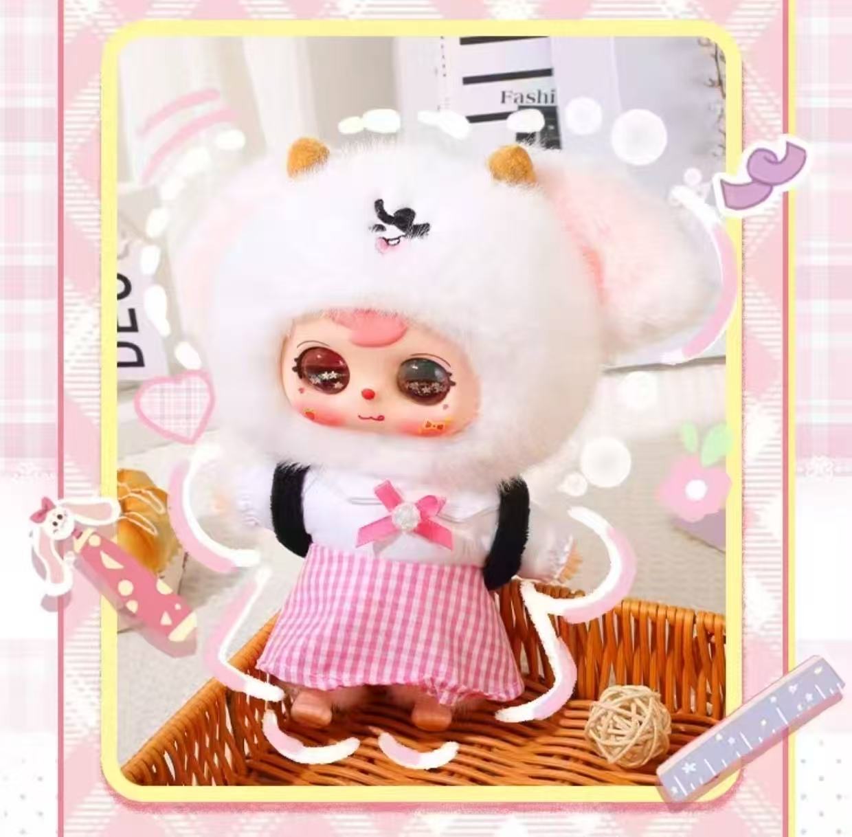 <BUY 3 OPEN 4>Fuxiaowa-Classroom Little Cutie Plush Blind Box