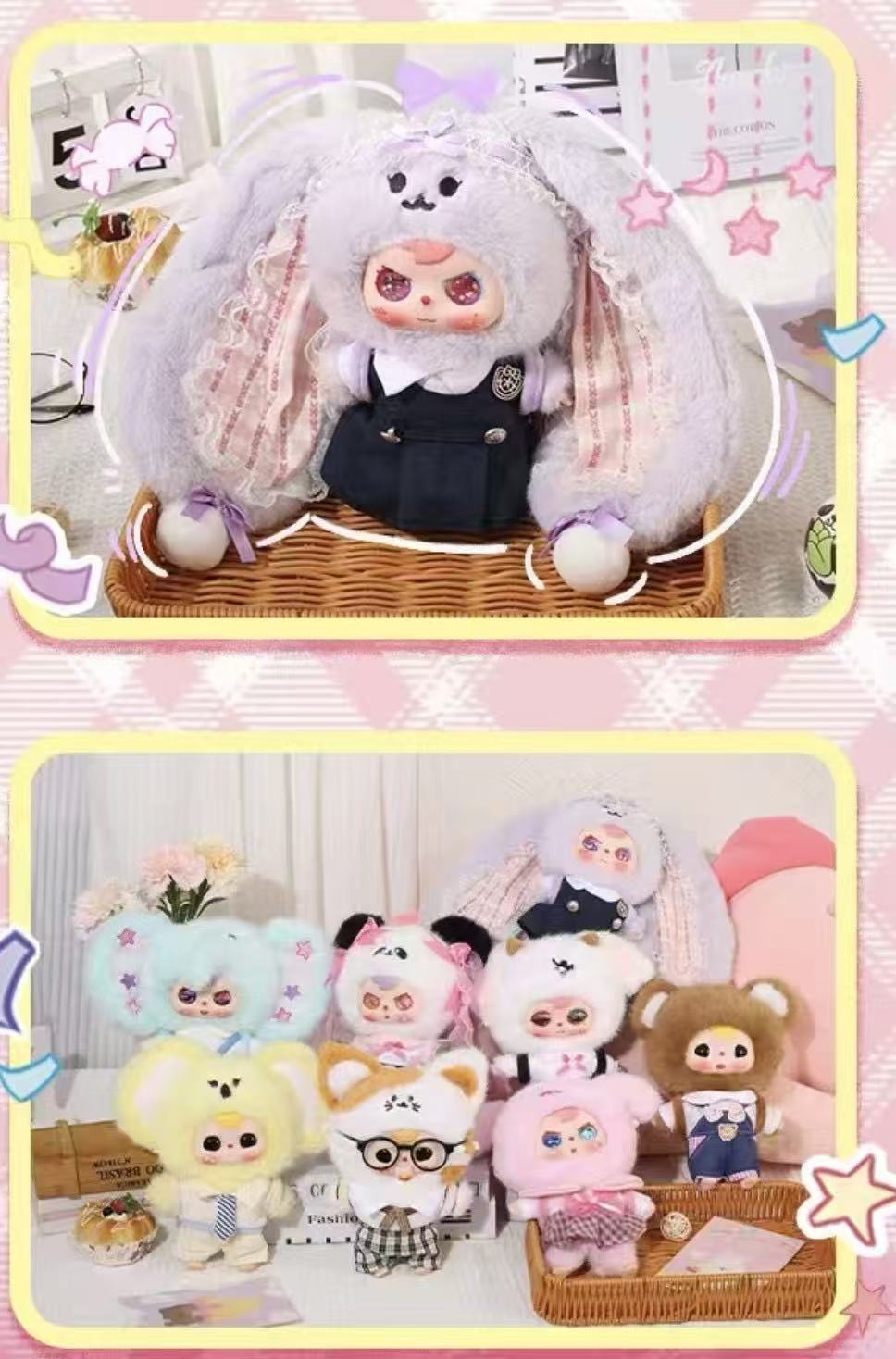 <BUY 3 OPEN 4>Fuxiaowa-Classroom Little Cutie Plush Blind Box