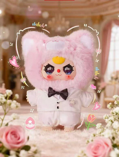 Baby Three Romantic Wendding 400% Plush Blind Box