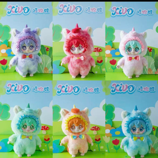 XIVO Mochii Cloorful Unicorn 400%  Plush toy doll blind box