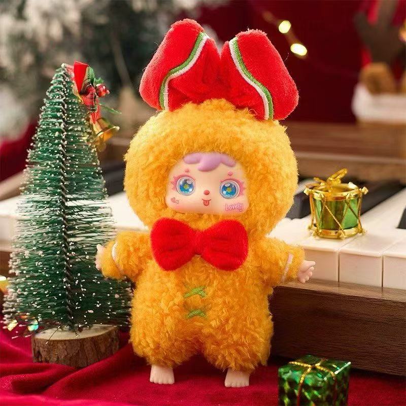 <BUY 3 OPEN 4>Samuel Merry Christmas Good Night Plush Blind Box