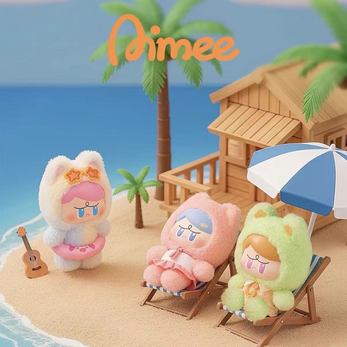 AngryAimee Summer Music Festival Vinyl Face Plush Blind Box