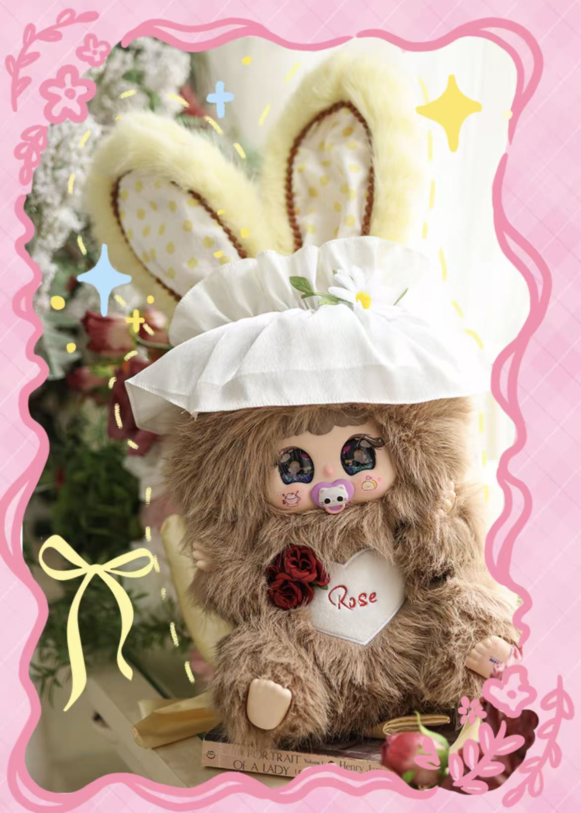 Jiimo-Rose Dream Island Collection 600% Plush Blind Box