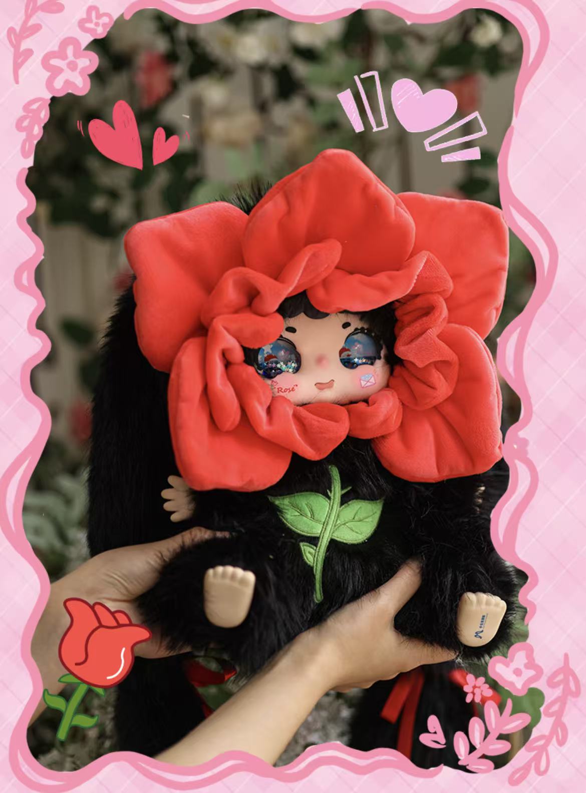 Jiimo-Rose Dream Island Collection 600% Plush Blind Box