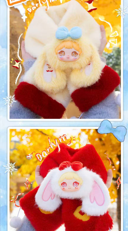 Three Babies Toy Darlym lovely You Scarf Series Plush toy doll