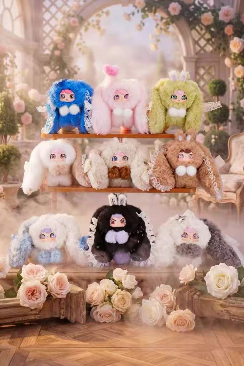 Zaza bunny Series-Vinyl Plush Pendant Blind Box