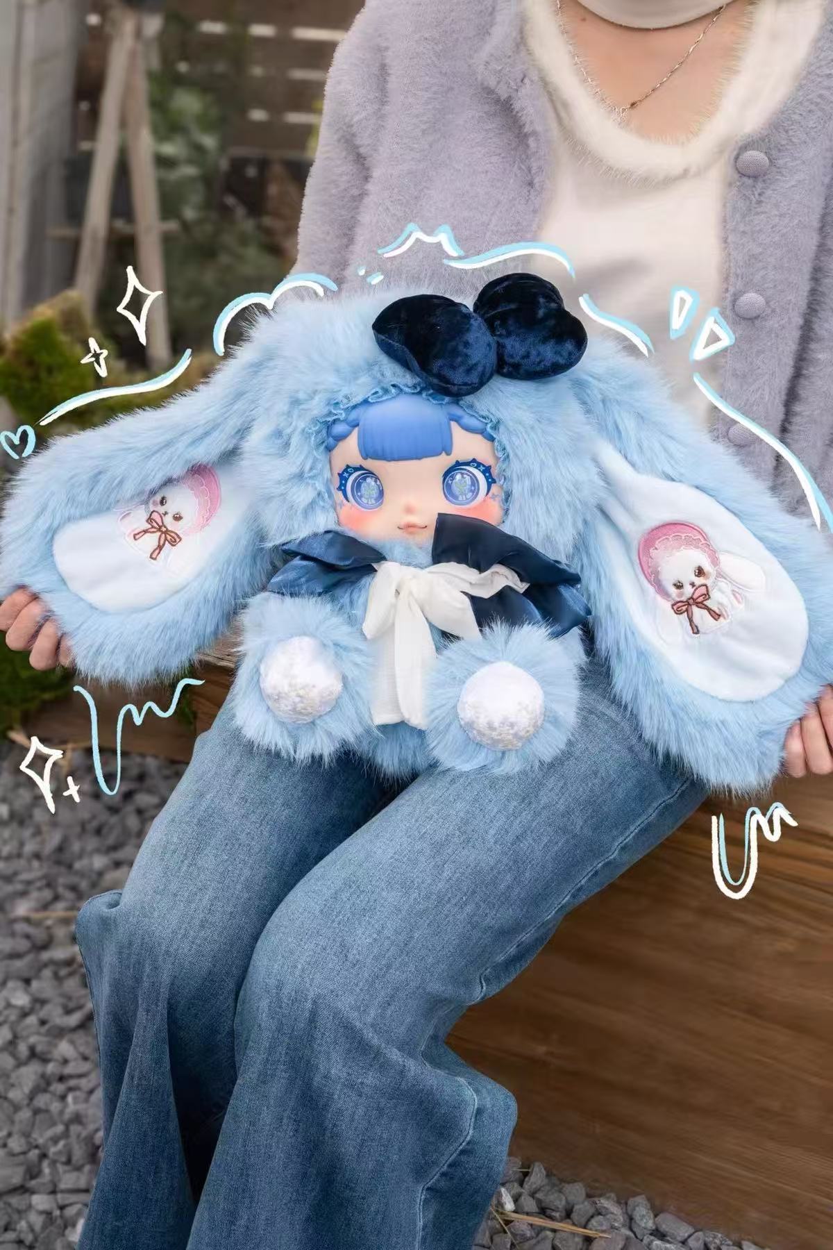 GIGI Whimsical Style 600%  Plush Blind Box