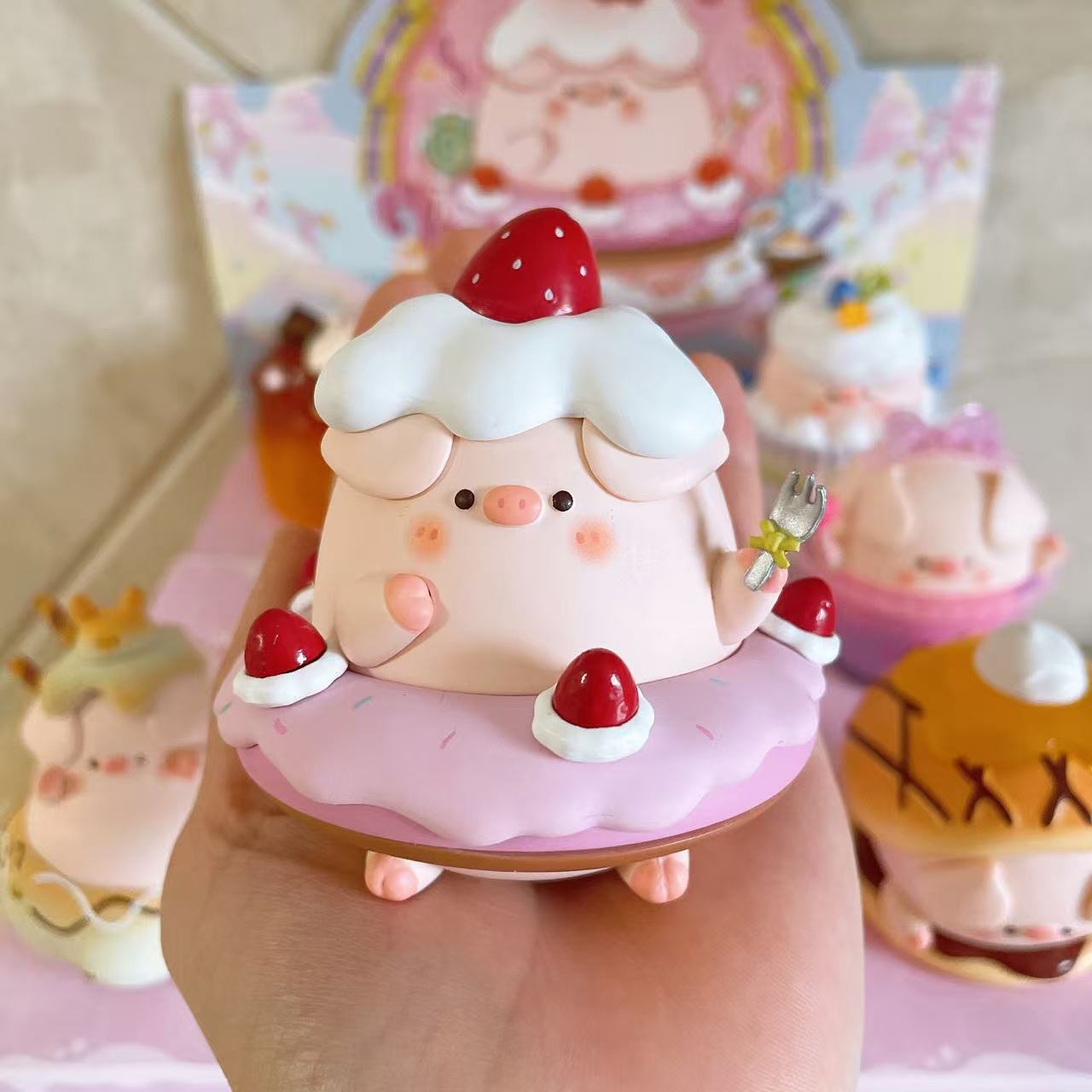Piko Pig Dessert Series Figures