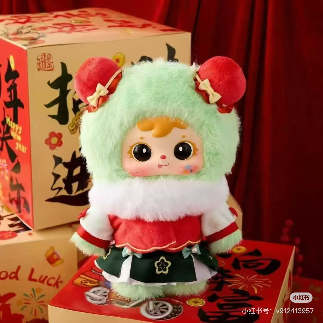 <BUY 3 OPEN 4>Samuel Blind Box Auspicious Snow Greets the Spring Festival 400%
