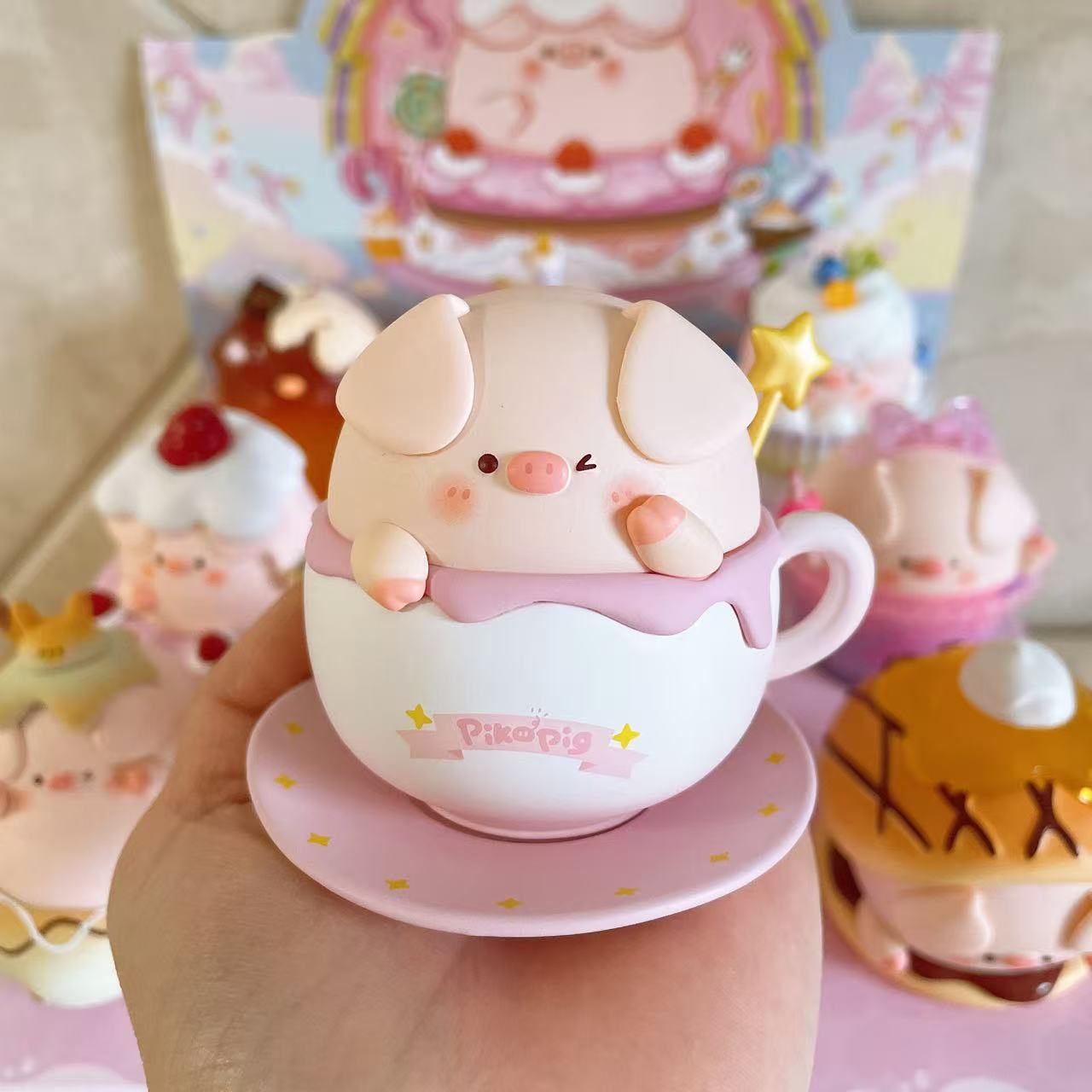 Piko Pig Dessert Series Figures