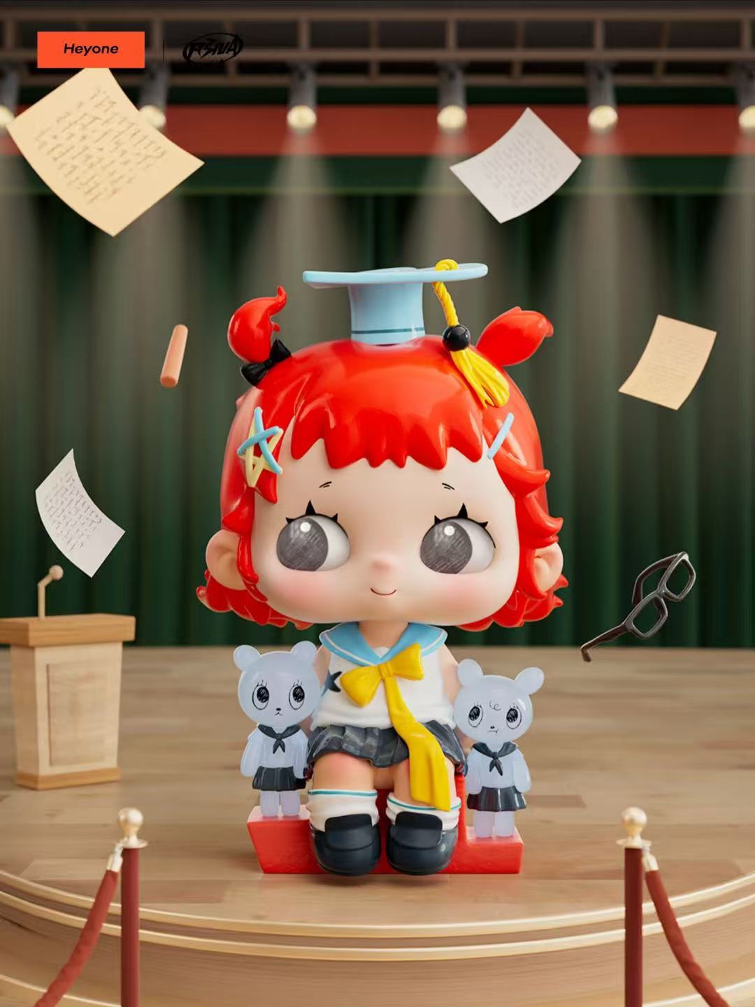 Heyone-R3NA Anti-Spotlight Series Blind Box Figure