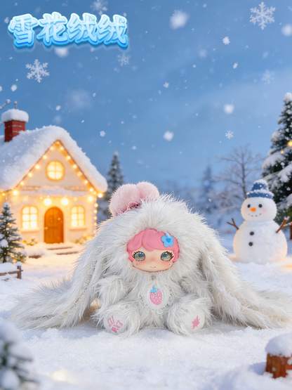 Luxi Cheer Bunny 400% Series Plush Blind Box