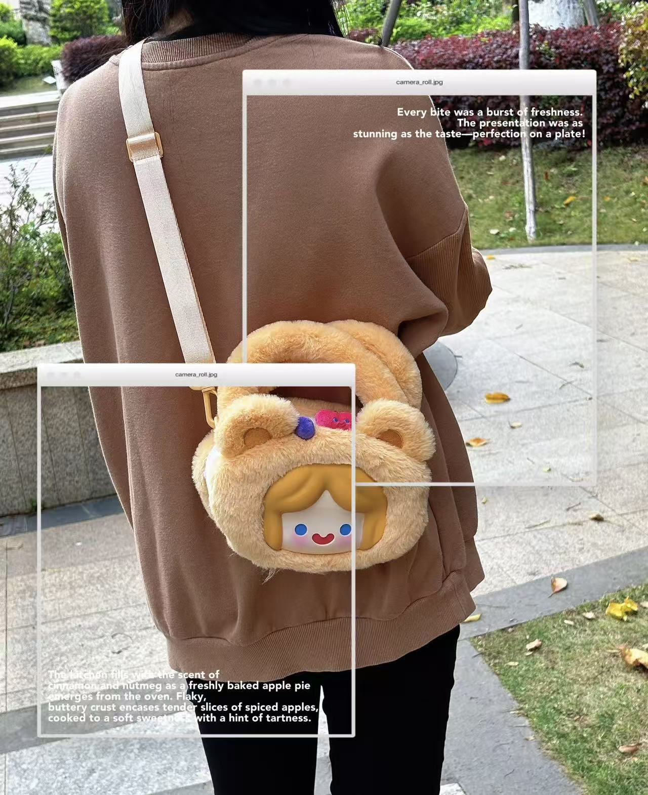 Rico Cute Animal Series Plush Bag