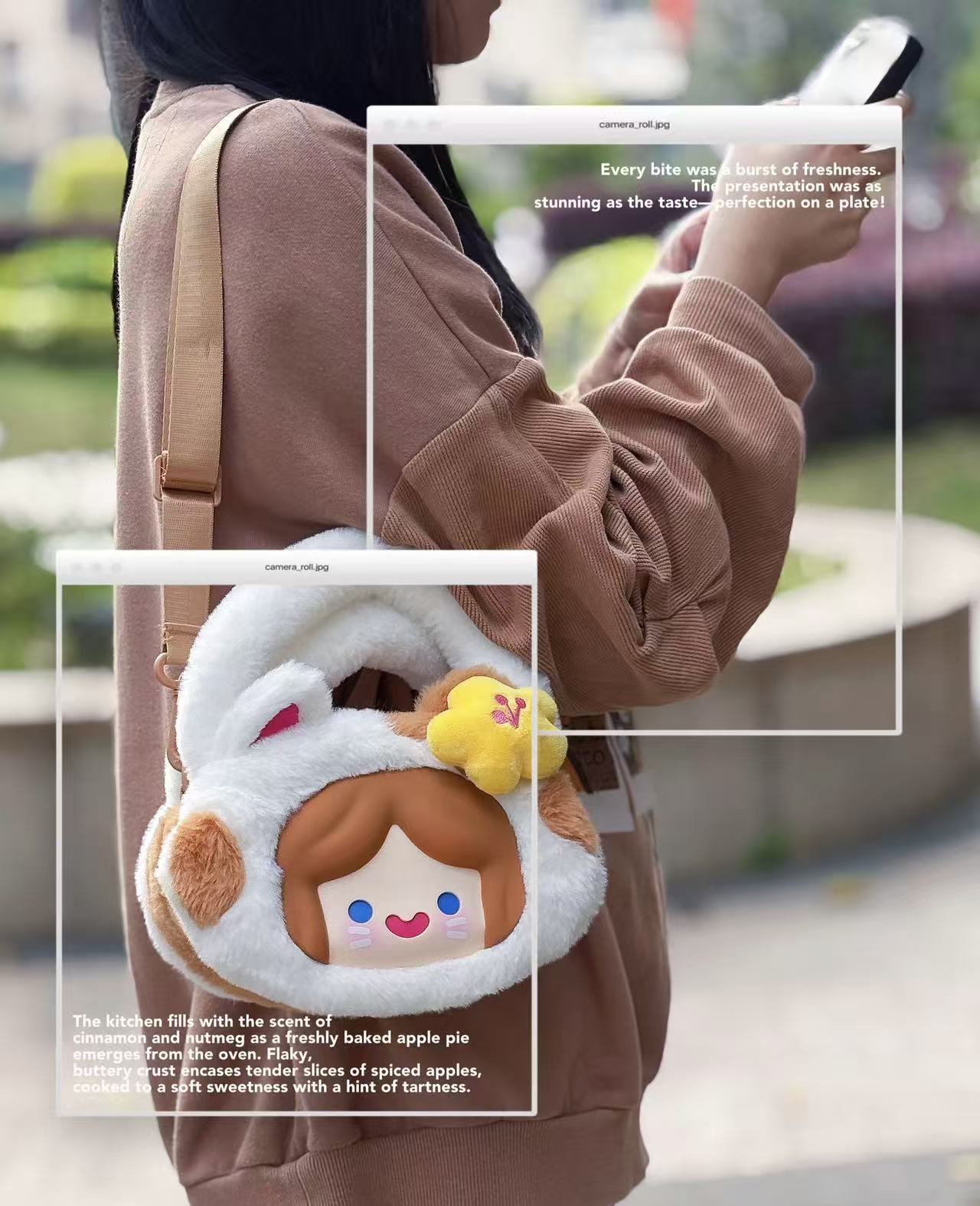 Rico Cute Animal Series Plush Bag