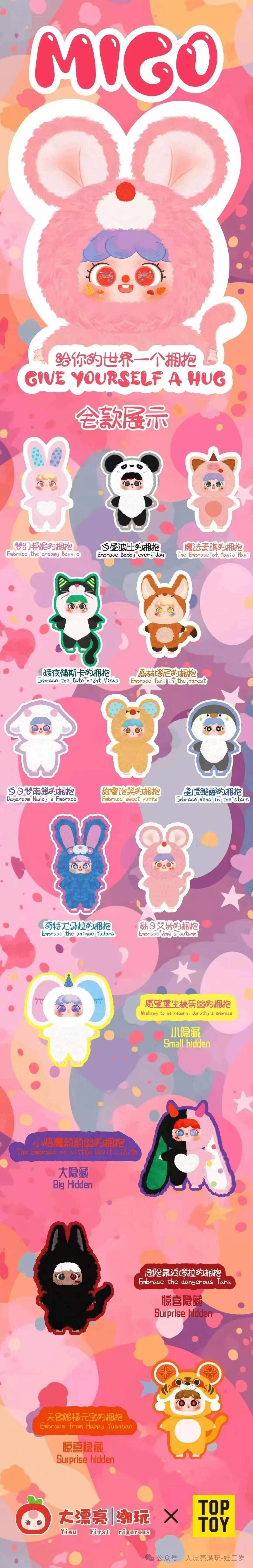 MIGO Hug 400 Plush Blind Box