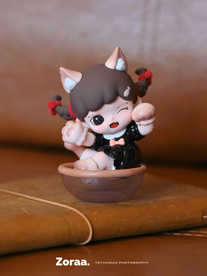 Zoraa Meow Cat Face Mini Series Figures