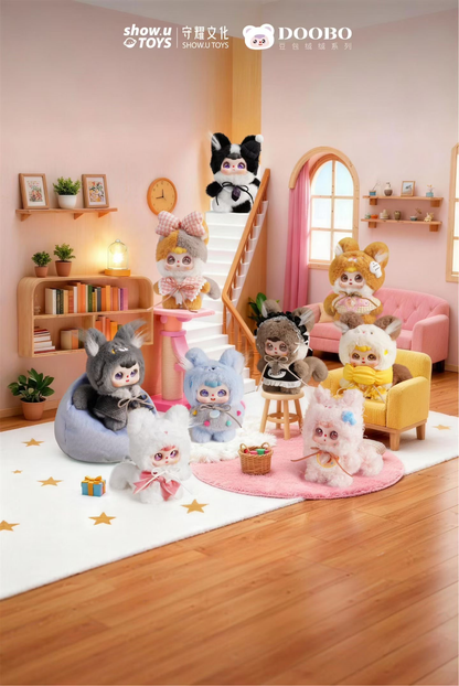 Doobo Cafe Series Lucky Meow Tales Plush Blind Box