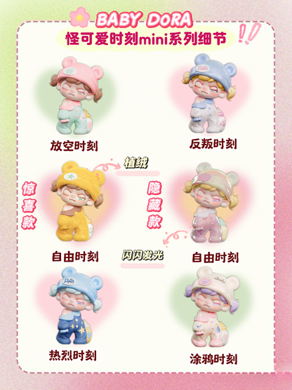 BABY DORA Quirky Cute Moments mini Series
