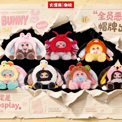 Baby Three-"Hatposter Bunny 500% Plush Blind Box