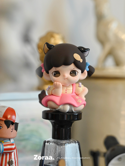Zoraa Meow Cat Face Mini Series Figures
