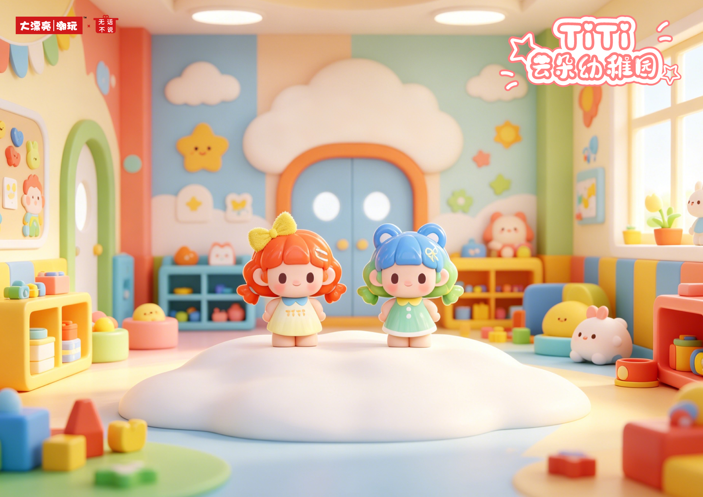 TiTi Cloud Kindergarten Series Beans Blind Bag