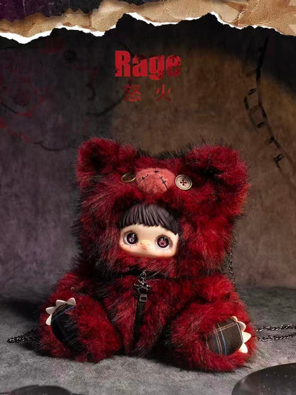 Maymei -Rebel Doll Backpack Series Plush Doll Blind Box