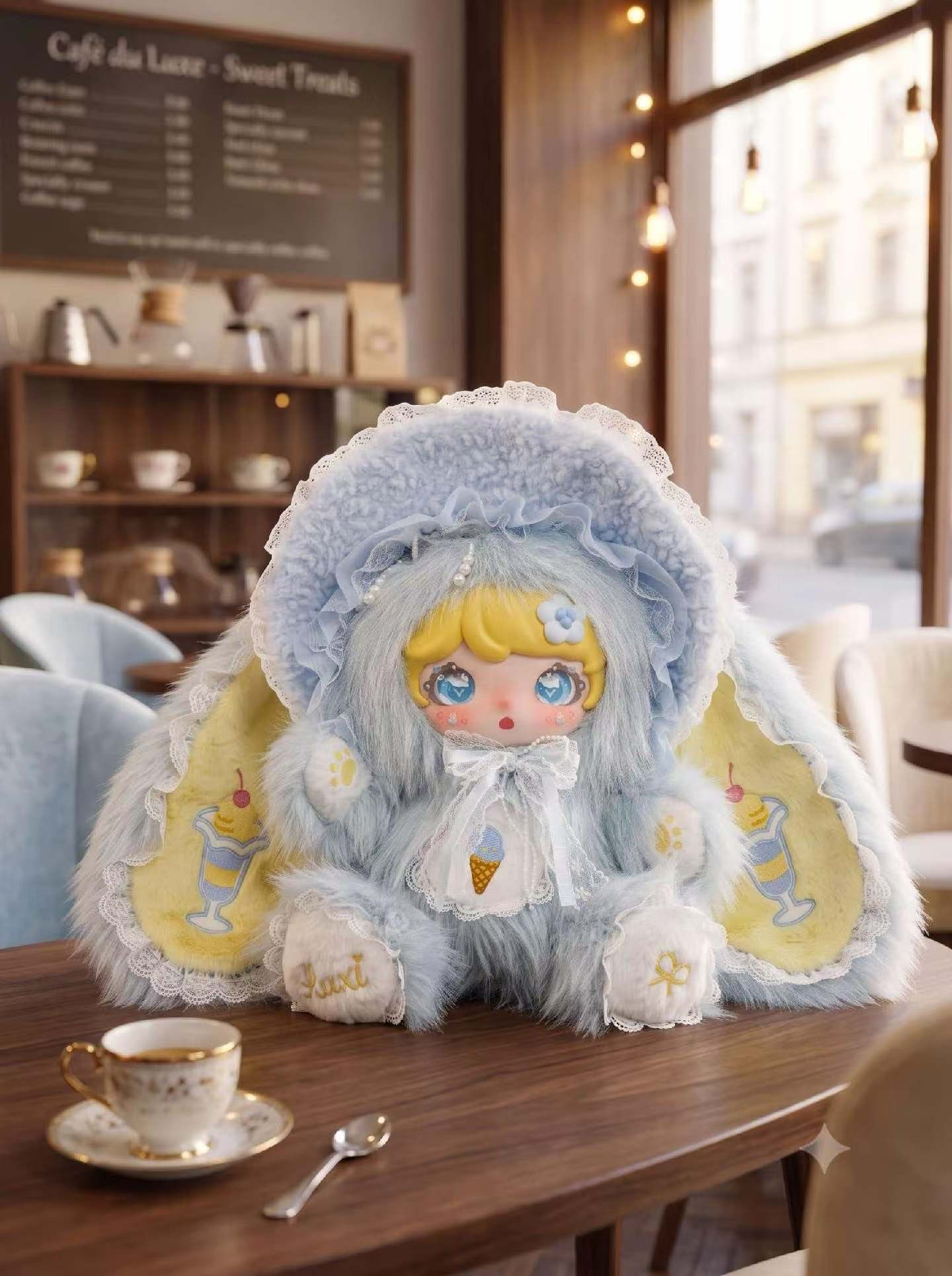 LUXI- Angel Bunny Series 3 Sweetheart Plush Blind Box Series Plush Blind Box (800%)