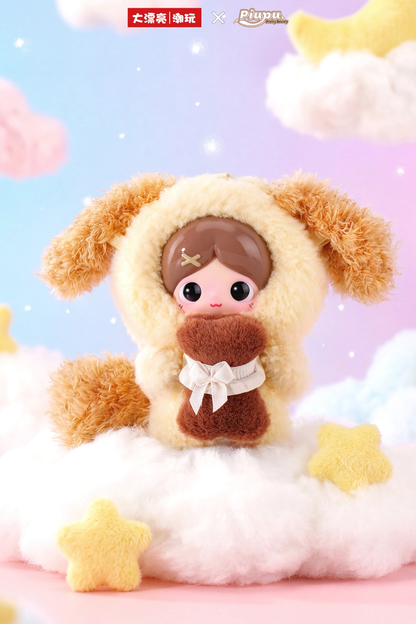 Piupu Fluffy Hugging Series - Vinyl Face Blind Box