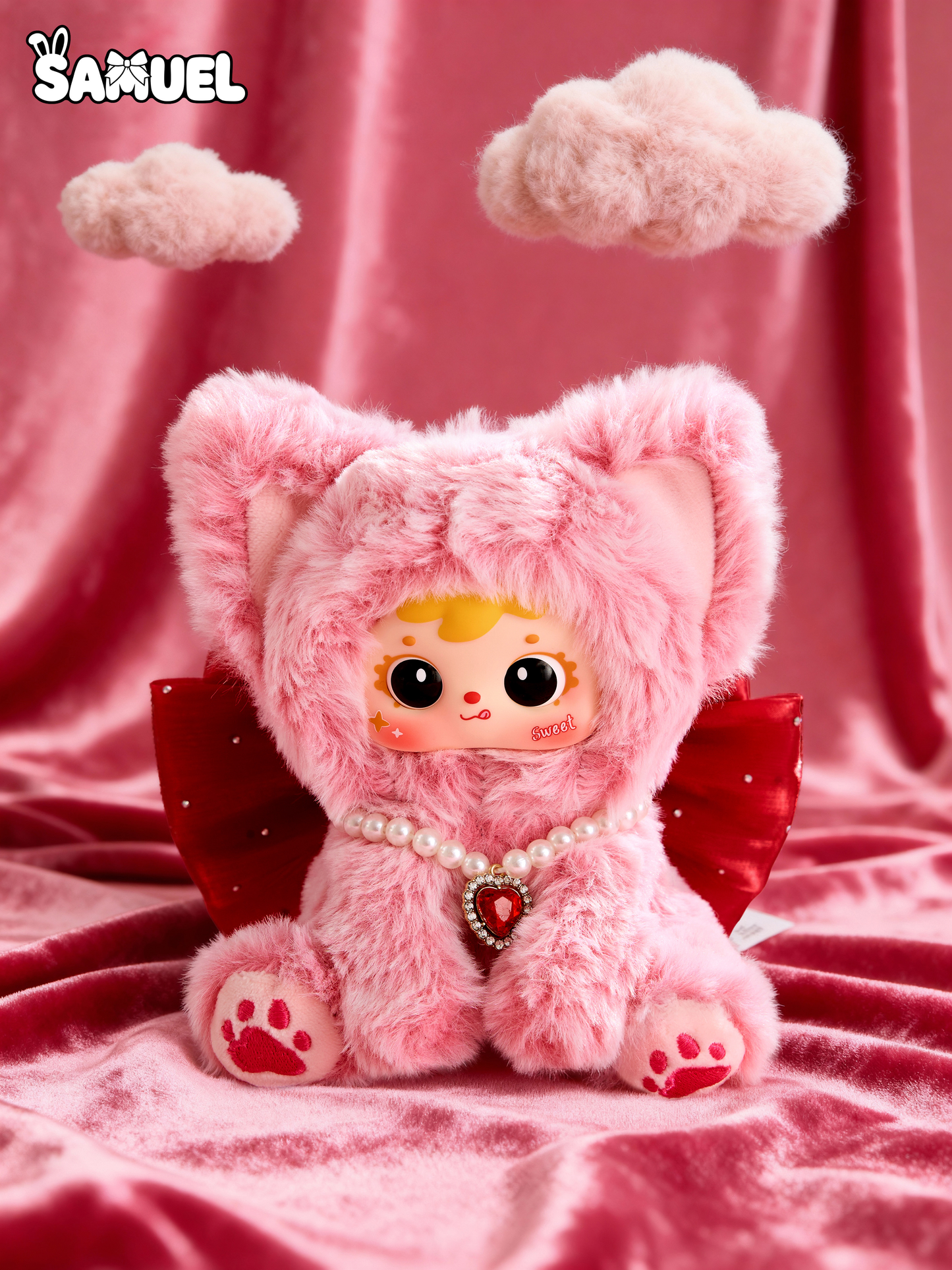 Samuel- Colorful Plush Cat Blind Box