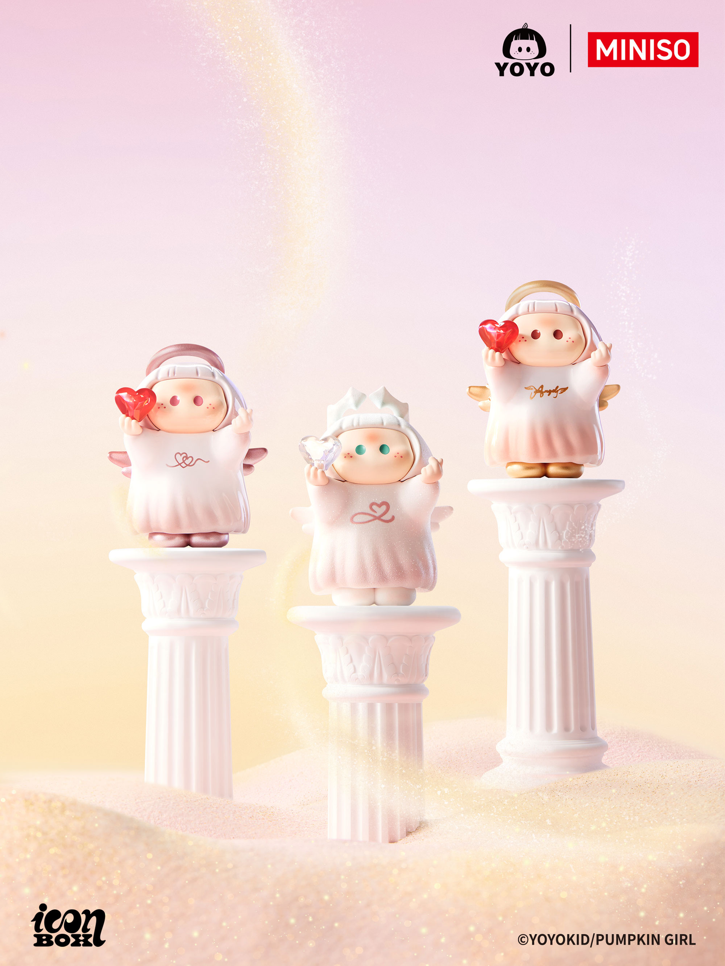 MINISO / YOYO Cupid Ring Collection Surprise Icon Box