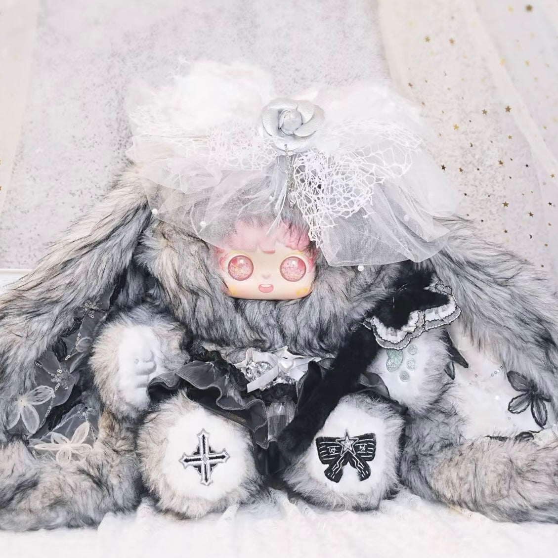 Sanmi Sweet Rabbit Letter 850% Plush Blind Box