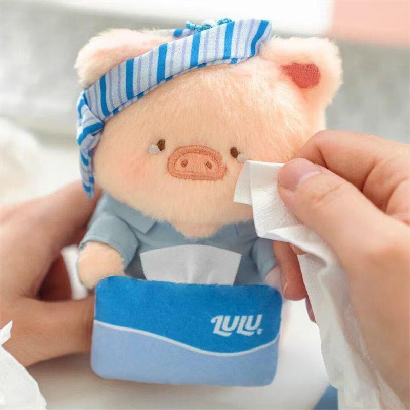 LuLu the Piggy Office Series-My Workplace Partners Monitor Plush Keychain Blind box