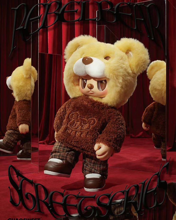REBEL BEAR The Street Series Vinyl Plush Blind Box