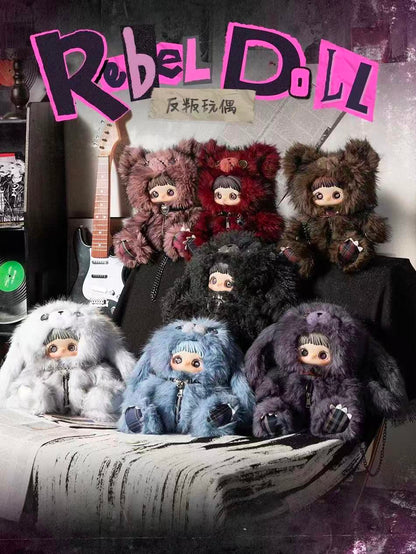 Maymei -Rebel Doll Backpack Series Plush Doll Blind Box