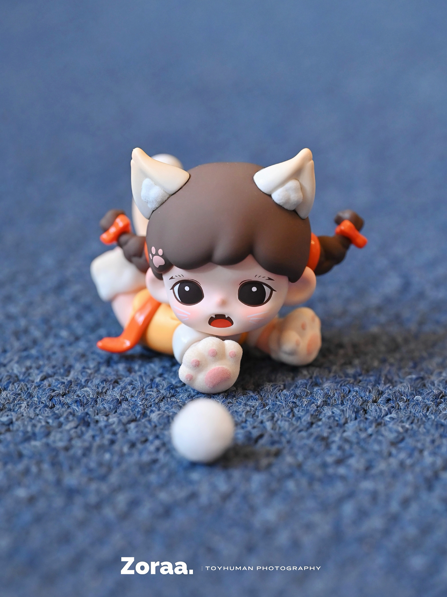 Zoraa Meow Cat Face Mini Series Figures