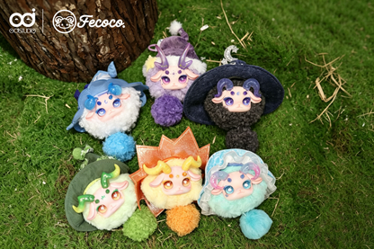 FECOCO "Ethereal Down Glow" Series Plush Blind Box