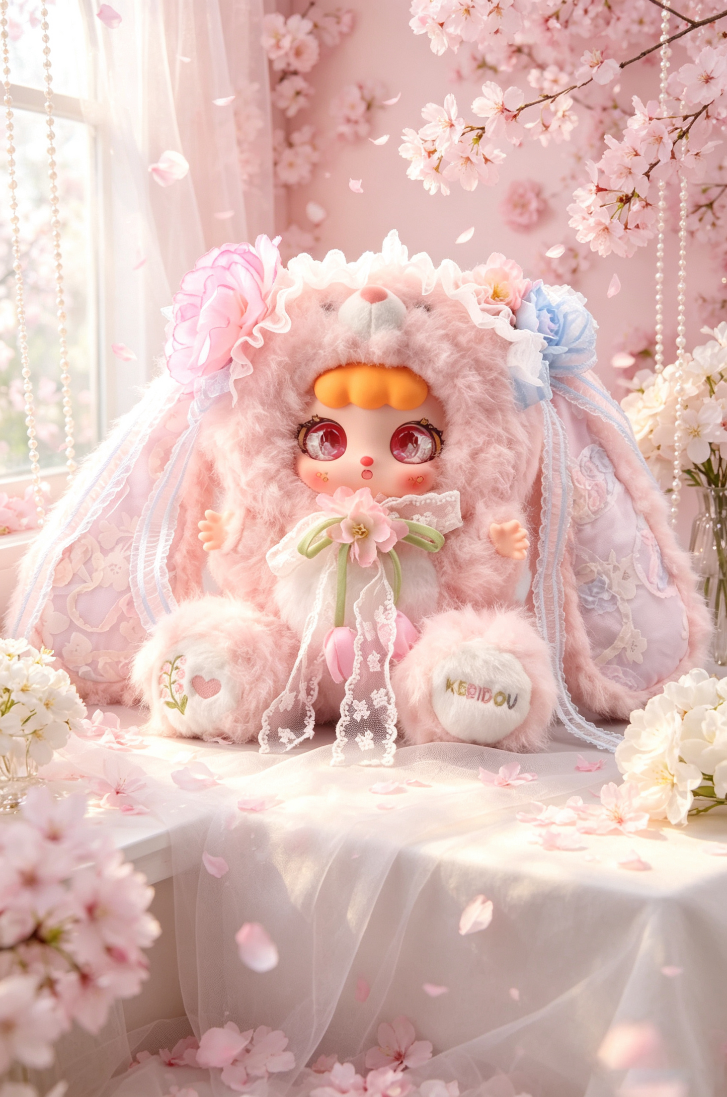 KEBIDOU Kebi Dou - Milk Cream Rabbit Sauce 600% Three Generations of Flower Rabbit Language