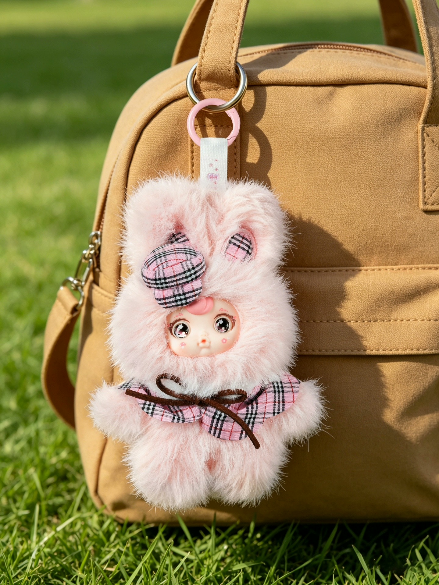 Yumi Vintage Travel Diary Plush Pendant
