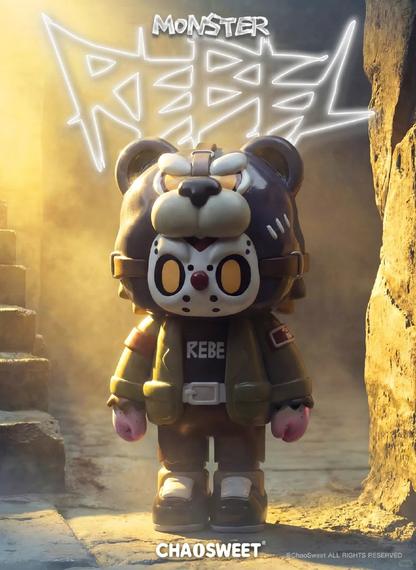 Rebel Bear- Monster Series Blind Box