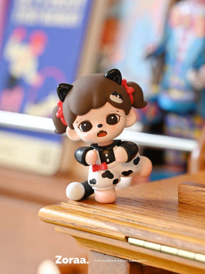 Zoraa Meow Cat Face Mini Series Figures