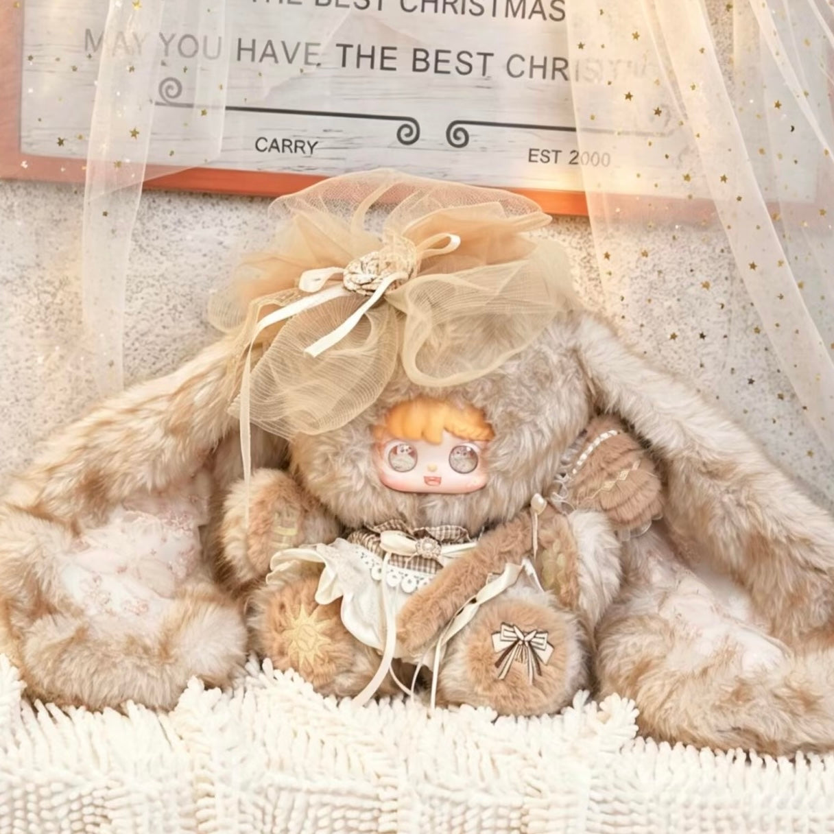 Sanmi Sweet Rabbit Letter 850% Plush Blind Box