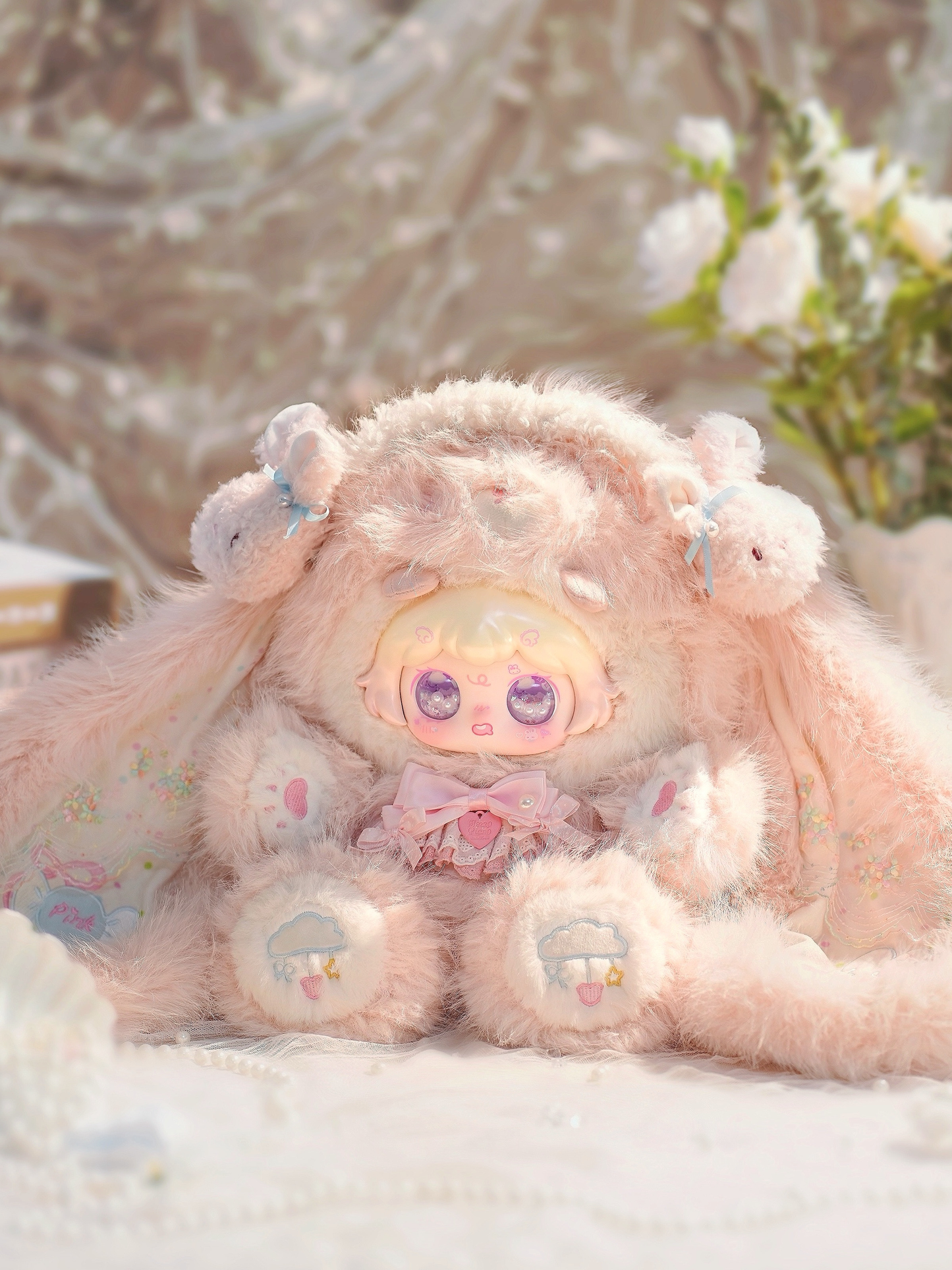 Totoon Konmi To Meet Hug Abibei 800% Fuzzy Blind Box